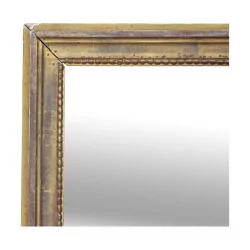 金框镜子，“珍珠”装饰造型