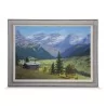 A work “View of the Diablerets” Eugène Devaud de Madelin - Moinat - Painting - Landscape