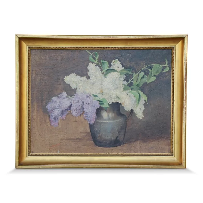 A work “Bouquet of flowers” signed Charles Parisod - Moinat - Painting - Landscape
