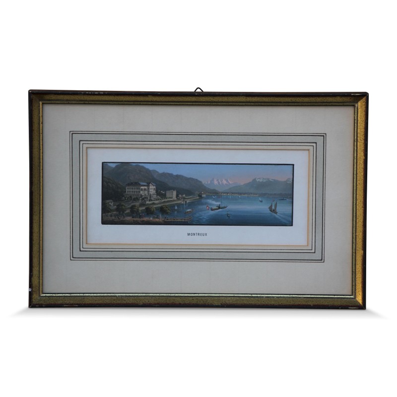 Ein farbenfrohes Werk von „Montreux“ - Moinat - Gravüren Ein farbenfrohes Werk von „Montreux“ - Moinat - Gravüren