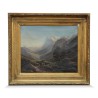 Ein Werk „Zwei Hirten im Gebirge“ von Karl Brunner - Moinat - Gemälden - Landschaften