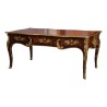 großer, doppelseitiger, flacher Louis XV-Schreibtisch - Moinat - Schreibtische