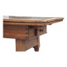 Une table de salle à manger en chêne, noyer et cerisier - Moinat - Tables de salle à manger