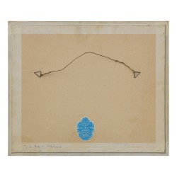 画作“一艘船”，署名路易斯·埃梅迪·博迪（Louis Emédée Baudit，1870-1960 年）