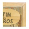 Un tableau sur bois richement marquetée "Tintin et les Picaros" - Moinat - Accessoires de décoration