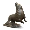 Une sculpture en bronze "Phoque" - Moinat - Bronzes