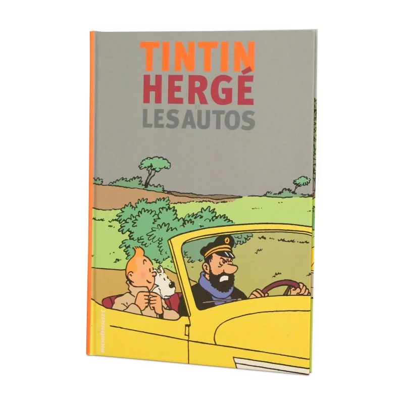 Книга «Tintin Hergé les cars» издания Moulinsart - Moinat - Декоративные предметы