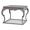 Une table basse en hêtre, tilleul. Patine bois brute - Moinat - Bouts de canapé, Bouillottes, Chevets, Guéridons