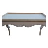 Une table basse en hêtre, tilleul. Patine bois brute - Moinat - Bouts de canapé, Bouillottes, Chevets, Guéridons