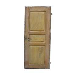 A molded fir door
