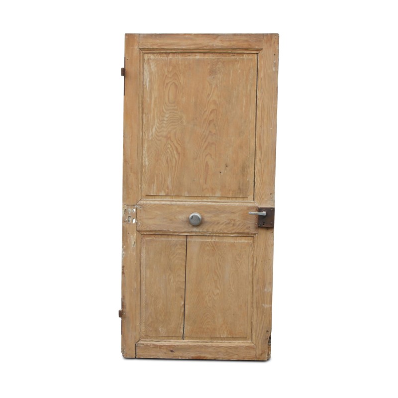 Eine Tür aus geformtem Tannenholz. - Moinat - Türe