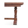 A Louis XIII walnut table with two extensions. Swiss - Moinat - Dining tables