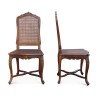 Two Regency chairs \"Brancourt\" model in beech with antique patina - Moinat - Chairs