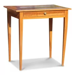 樱桃木和胡桃木材质的执政官写字桌。 1820年左右