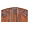 A pair of richly molded “Provençal” walnut doors, engraved “BC 1880” - Moinat - Doors