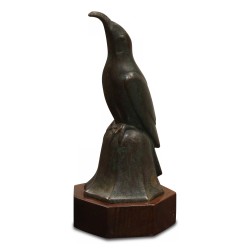 Un bronze "Oiseau bleu" de Sandoz Edouard-Marcel