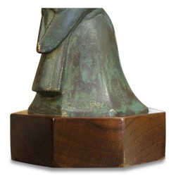 Un bronze "Oiseau bleu" de Sandoz Edouard-Marcel