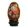 A Russian wooden egg with floral decoration - Moinat - Decorating accessories