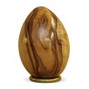 A porcelain egg painted “wood effect” - Moinat - Decorating accessories
