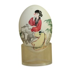 A Chinese decorated egg