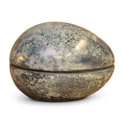 Яйцо из саксонского фарфора «искусственный мрамор». Германия