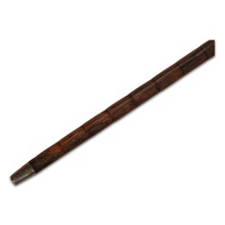 A wooden cane