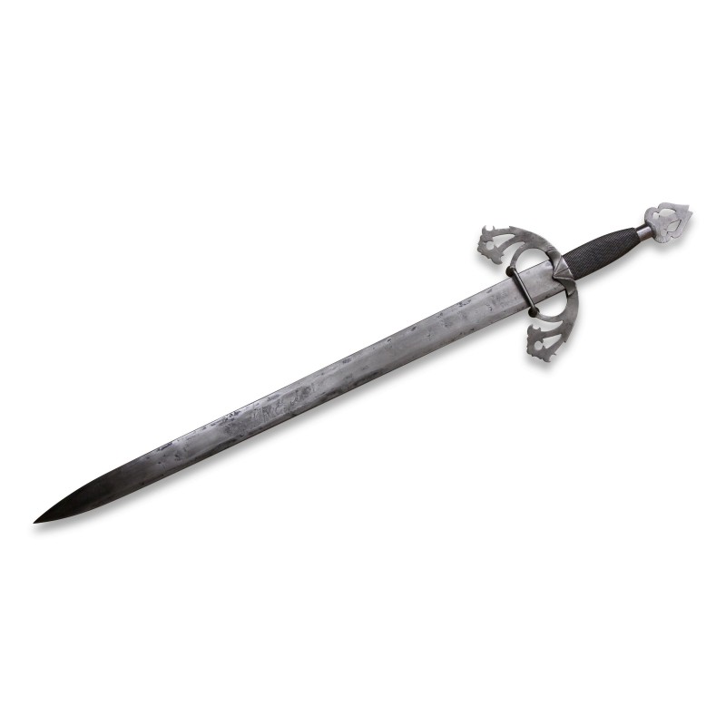A nieller steel blade sword. Spanish - Moinat - Decorating accessories
