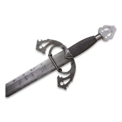 Ein Schwert mit Nieller-Stahlklinge. Spanisch