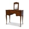 An inlaid walnut dressing table with doe feet. Vaud, Switzerland. - Moinat - Vanity tables