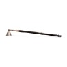 A silver-plated candle snuffer, wooden handle - Moinat - Decorating accessories