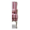 Литое кресло в стиле Людовика XV, обтянутое хлопчатобумажной тканью «Брагьер», коллекция «Corail». - Moinat - Кресла