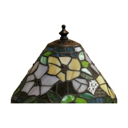 A “Tiffany” style lamp.