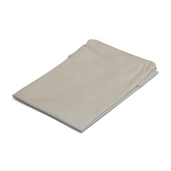 A protective cover for pillow, 100% cotton fabric, white color, anti-mite