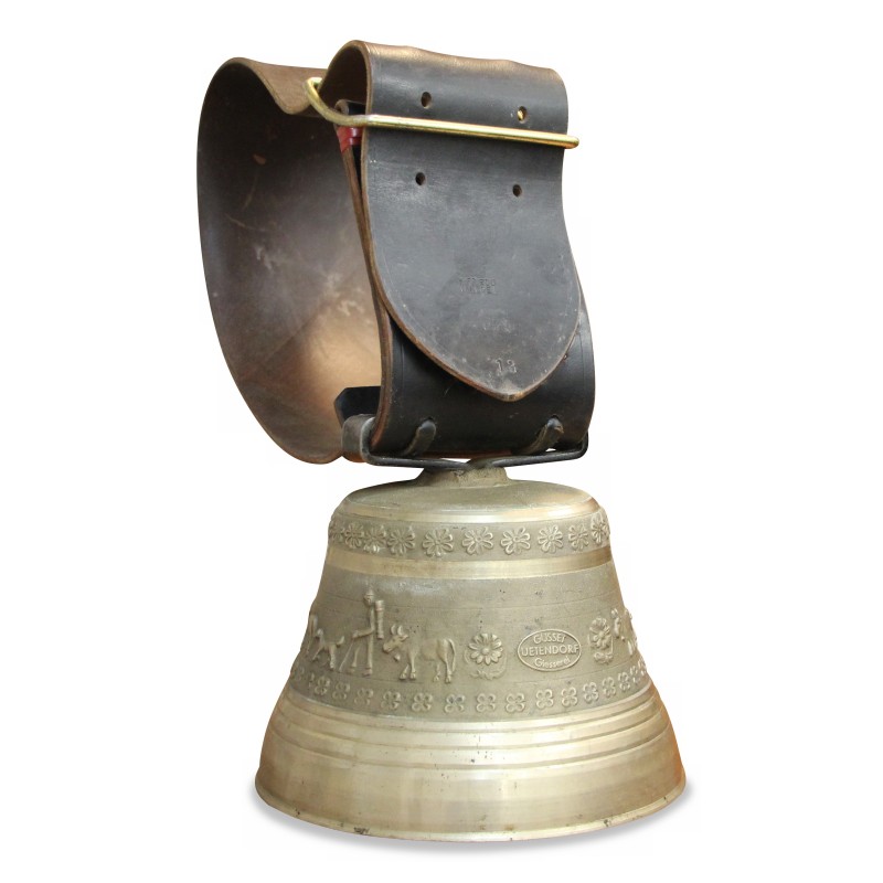 A bronze bell \"Rolf Aeschbacher\" from the Gusset Vetendorf foundry - Moinat - Decorating accessories