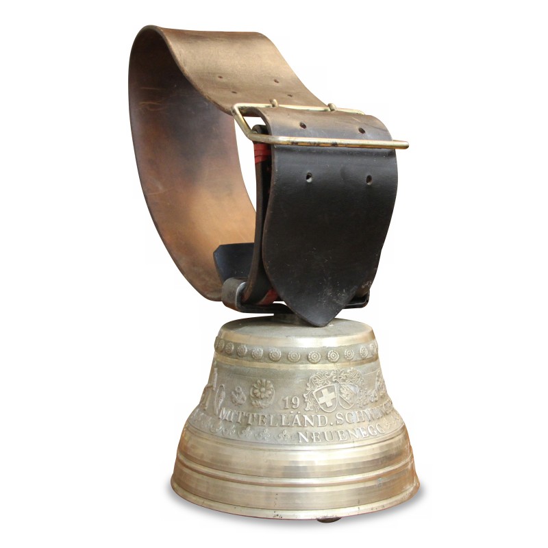 Une cloche en bronze "1989 Mittelland Sghwingfest" de la fonderie Gusset Vetendorf - Moinat - Accessoires de décoration