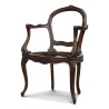 A Louis XV office chair. Model - Moinat - Armchairs