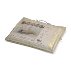 A quilted cotton cover, additional hygienic and anti-wear protection
