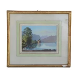 色彩斑斓的作品《西庸城堡》