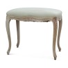 A richly carved beech seat. To cover - Moinat - Stools, Benches, Pouffes