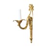 Светильник в стиле Людовика XVI из позолоченной бронзы и старой патины. - Moinat - Бра (настенные светильники)