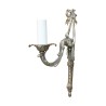路易十六风格的镀银青铜和旧铜绿灯具 - Moinat - 壁灯架