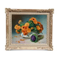 A work “Bouquet of flowers” signed Reymonard 1927