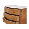 Ein Aufbewahrungsschrank im Louis XV-Stil aus Palisander, Marmorplatte, drei Schubladen. Frankreich - Moinat - Kommoden, Schubladenstöcke, Semainer