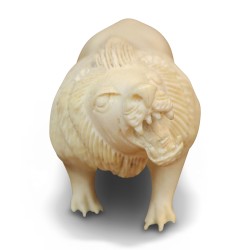 A decorative accessory carved in ivory. Africa