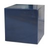Ein Stück blau lackiertes „Cube“-Sofa - Moinat - Sockeltische, Gueridons