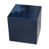 A piece of blue lacquered “Cube” sofa - Moinat - End tables, Bouillotte tables, Bedside tables, Pedestal tables