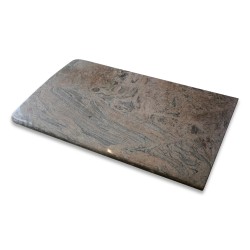 A gray granite - brick marble. Ideal work surface