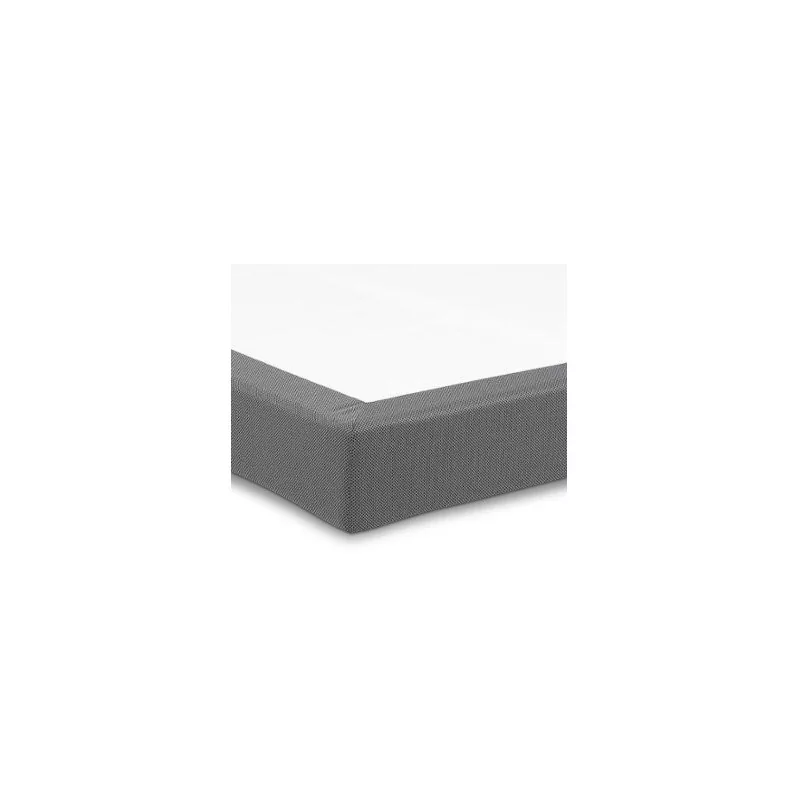 An \"Elisabeth Boss\" fixed box spring with bowl (4 sides), Lys Lin decor - Moinat - Bed bases