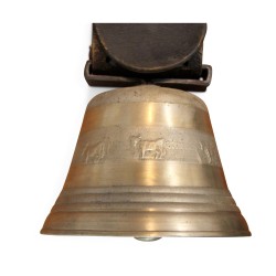 A cow bell from the \"Egger\" foundry. St Gall, 1873 - 1920