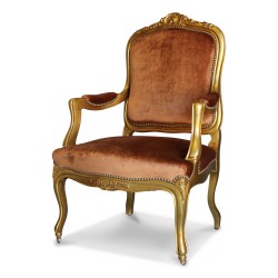 Un ensemble d’assises Louis XV Napoléon III en noyer